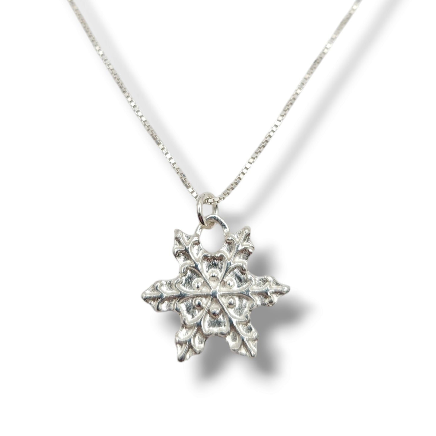 Silver Pendant-Snowflake