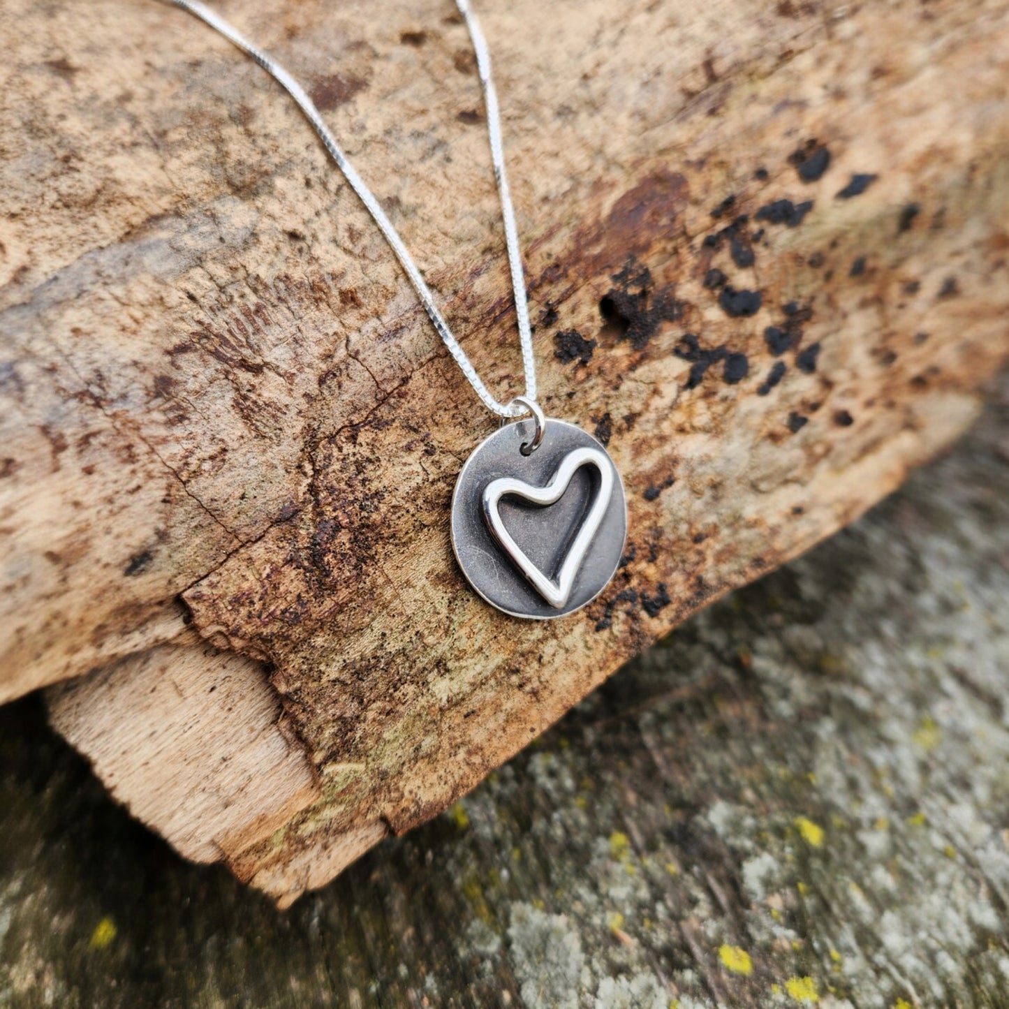 Silver Pendant-Heart