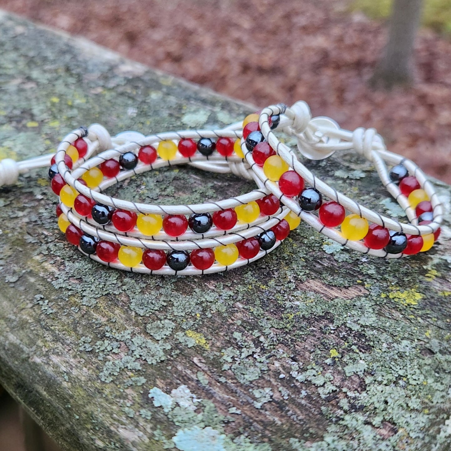 Beaded Wrap Bracelet - KC inspired bracelets