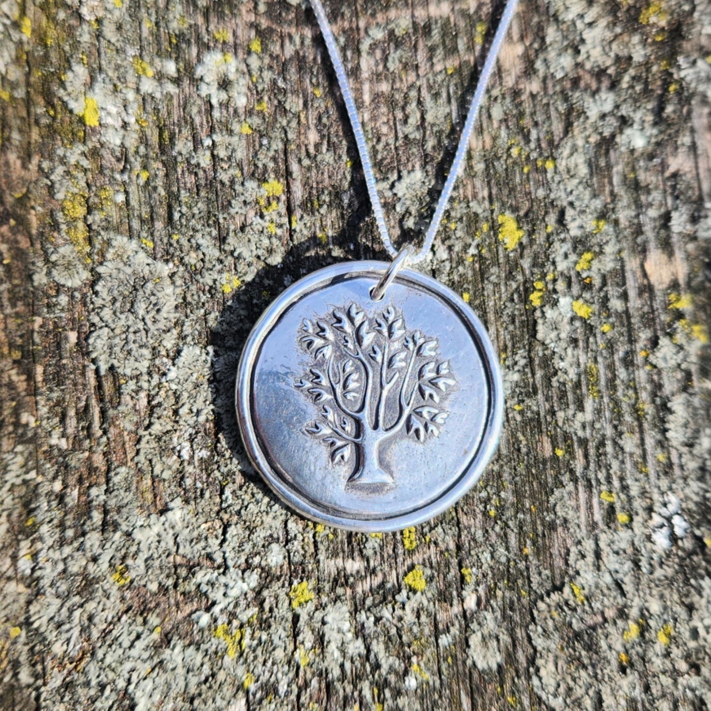 Silver Pendant- Tree of life
