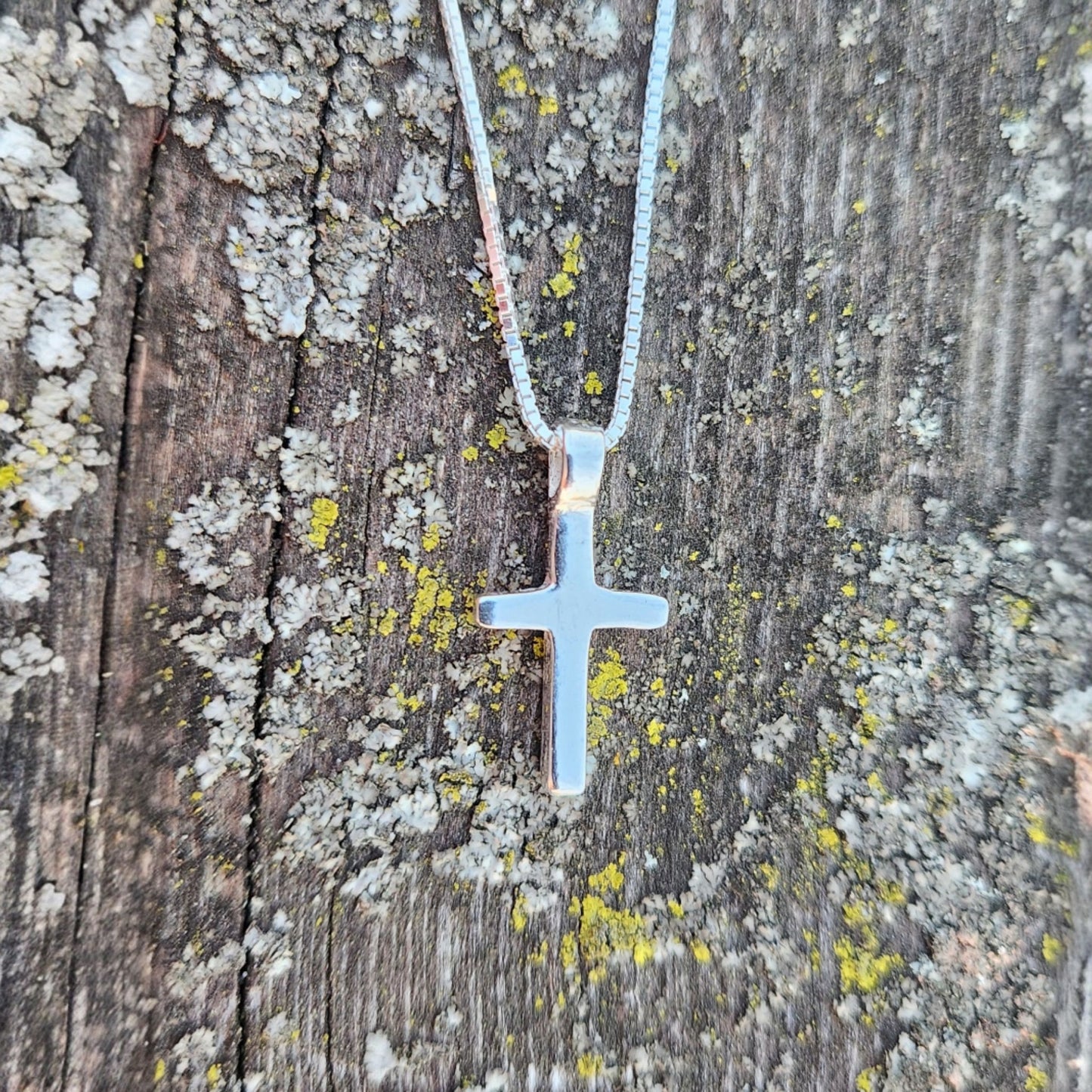 Silver Pendant- Handcrafted Cross