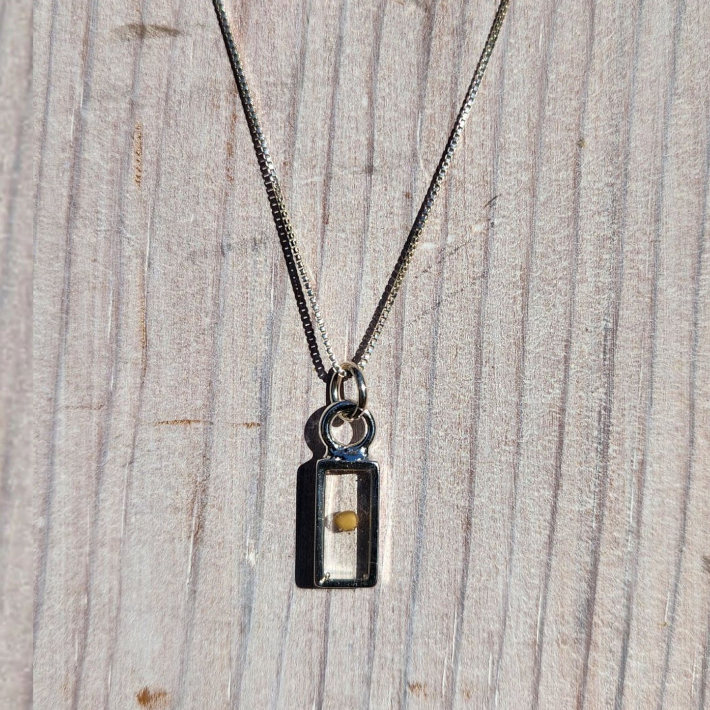 Mustard Seed Necklace- Sterling Silver or Gold Filled