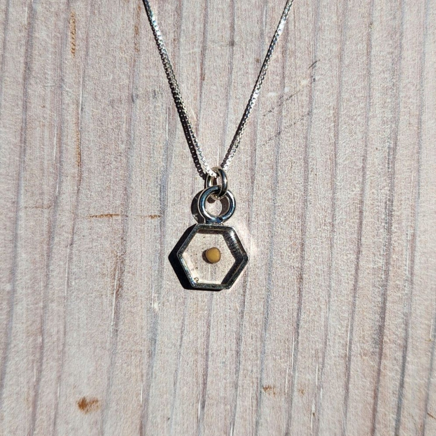 Mustard Seed Necklace- Sterling Silver or Gold Filled