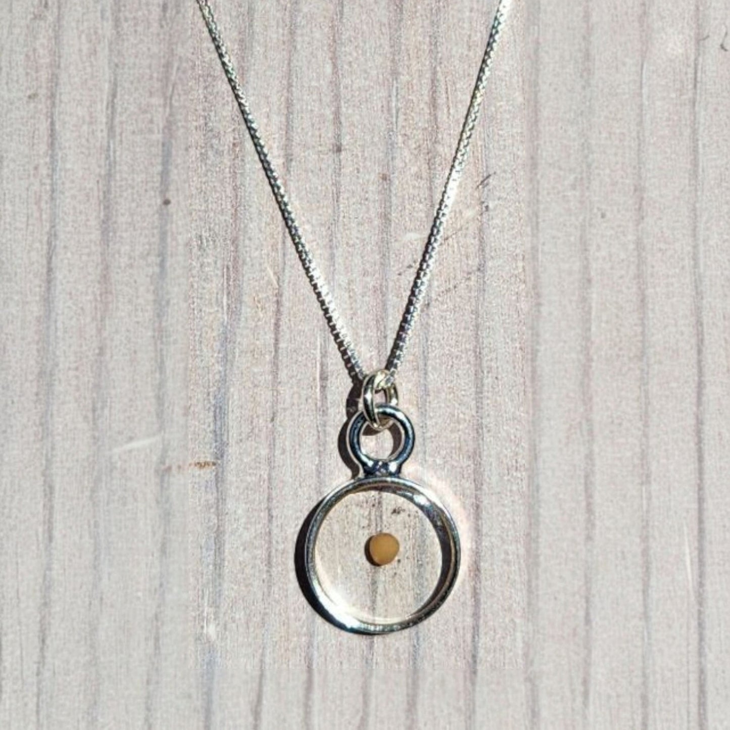 Mustard Seed Necklace- Sterling Silver or Gold Filled